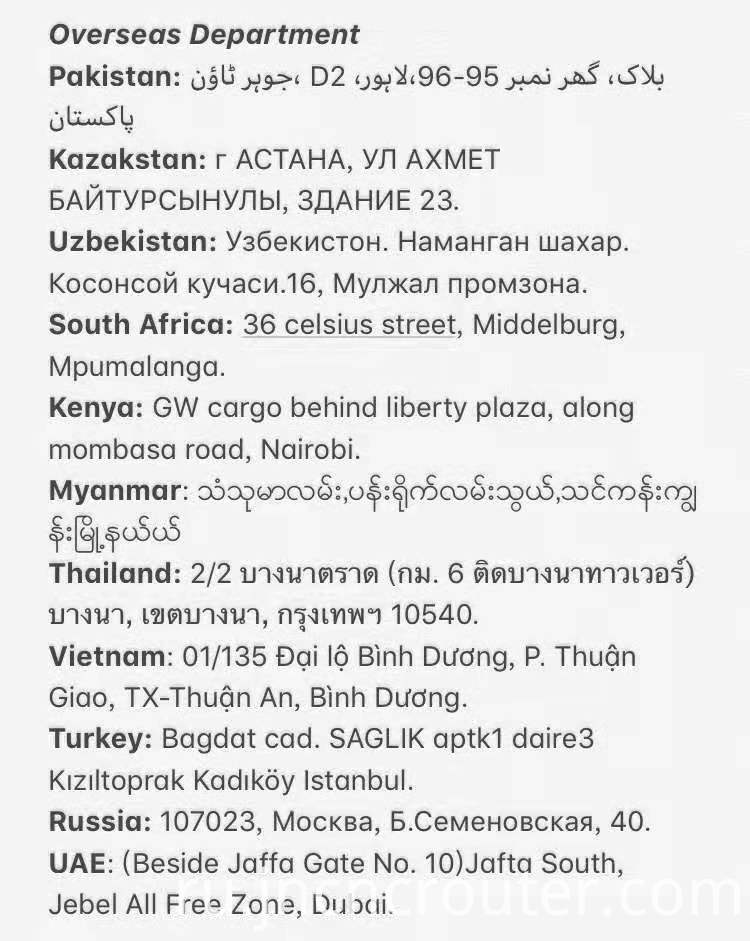 Заморское отделение Oversea Dept
